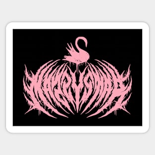 Mazzy Star Metal Version Sticker